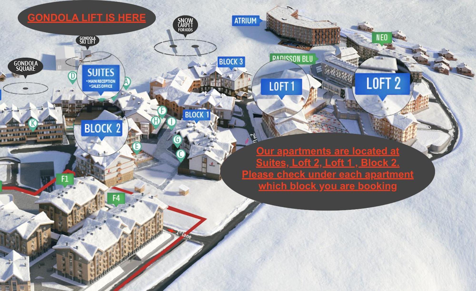New Gudauri Voyage Apartments By Gondola Bagian luar foto